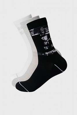 Носки Under Armour UA Women's Phenom Novelty Crew 1329361-001 черный р.M