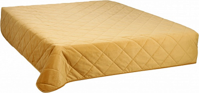 Покрывало Velour ромб 240x260 см La Nuit золотой 