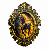 Подвеска MIS LT Лошадь в рамке 10 см