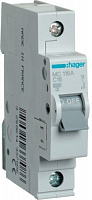 Автоматичний вимикач Hager 1P 6kA C-16A 1M MC116A