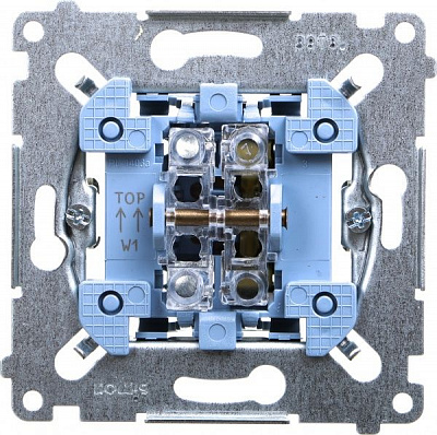 Механизм выключателя одноклавишный Simon 54 без подсветки 10 А 250В SW1M