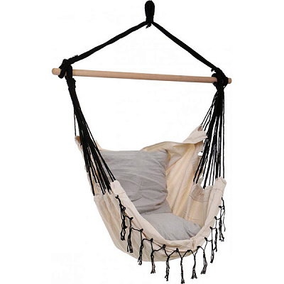 Гамак бавовняний Underprice 130x100 см кремовий