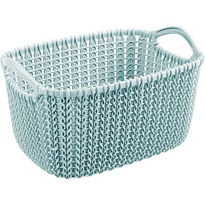 Кошик пластиковий Curver 226395 Knit XS прямокутний 140x175x250 мм