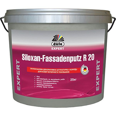 Штукатурка Dufa Siloxan-Fassadenputz R 20 25 кг