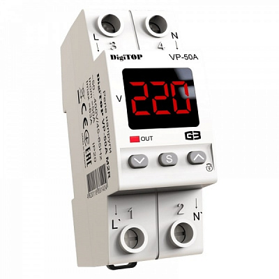Реле напряжения DigiTOP VP-50A M2R