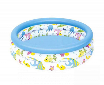 Басейн надувний Bestway Ocean life