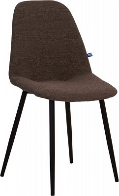 Стул обеденный Nowy Styl FABBI FX BLACK (BOX-2) GD-10 черный/коричневый