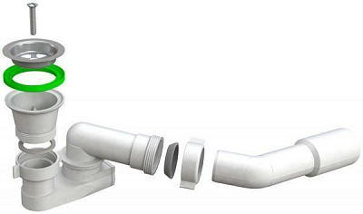 Сифон для поддона Bonomini