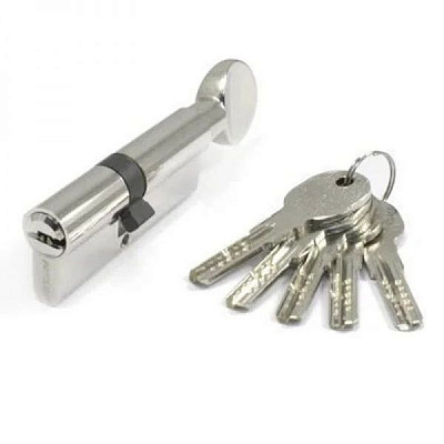 Цилиндр Apecs Premier QM-90(50C/40)-C-NI 40x50 ключ-вороток 90 мм никель