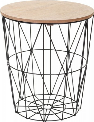 Стол-корзина Сканди Leaf 34,5х34,5х39 см 