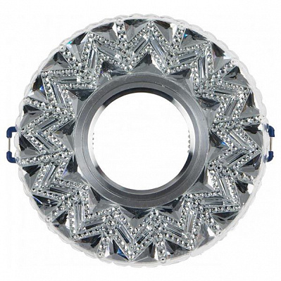 Світильник точковий LightMaster з LED-підсвічуванням GU5.3 прозорий CL7091