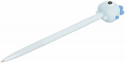 Ручка кулькова Няшні монстри блакитний