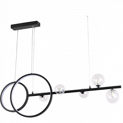 Підвіс Hopfen 66 Вт G9 чорний LOFT 001 BK