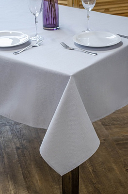 Скатерть 989-18/00 140x180 см серый Эдельвика 