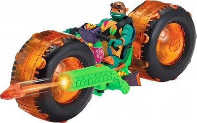 Фігурка TMNT Транспорт серії «Еволюція Черепашок-ніндзя» Байки фігурка Мікеланджело 82483