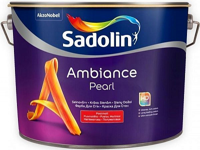 Фарба акрилова Sadolin Ambiance Pearl BW напівмат білий 2,5л