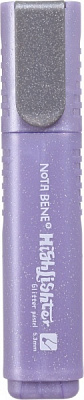 Маркер текстовий Nota Bene with glitter 521B-24 violet фіолетовий
