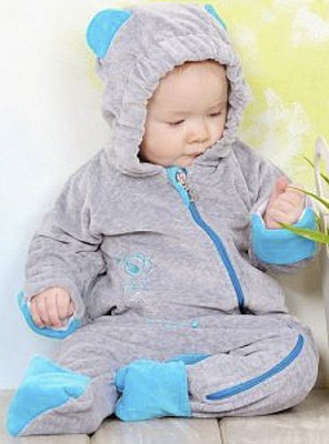 Модний Карапуз р.68 серо-голубой 03-00388-6 
