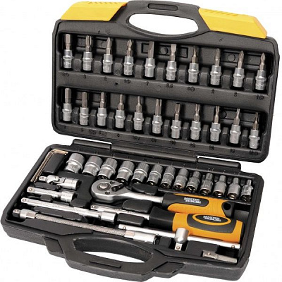 Набір головок 1/4” MASTER TOOL 47 шт. 78-2047