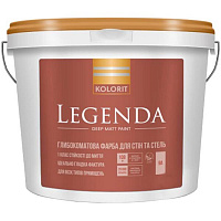 Краска Kolorit Legenda (база С) база под тонировку 9л 11,5кг