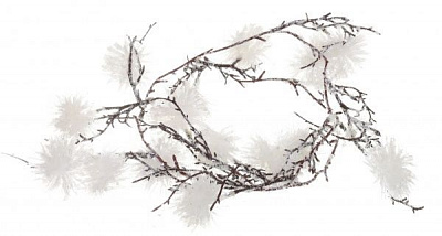 Декорация новогодняя Гірлянда з пучками-їжачками 120см EPI-EYK20-026 