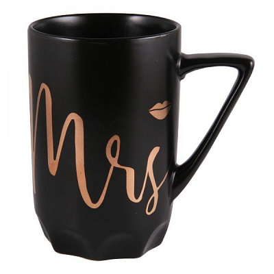 Чашка Mrs Black 320 мл M0420-L674BM Milika