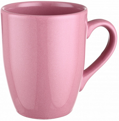 Чашка Alfa 360 мл розовый Keramika