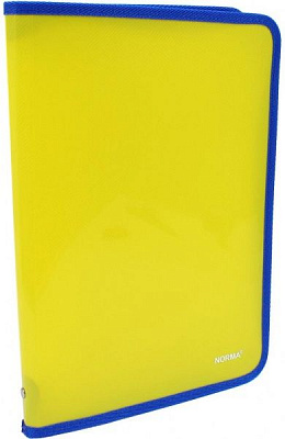 Папка пластиковая на молнии А4 5098 NORMA