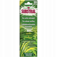 Удобрение-палочки для зеленых растений Substral 30 шт.