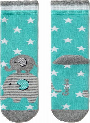 Шкарпетки дитячі Conte-Kids CK SOF-TIKI 7С-46СП р.14 бірюзовий