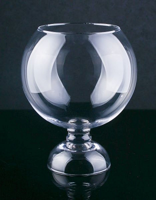 Ваза скляна 20х25 см