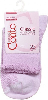 Носки женские Conte CLASSIC 5С-22СП 055 р. 23 сиреневый 
