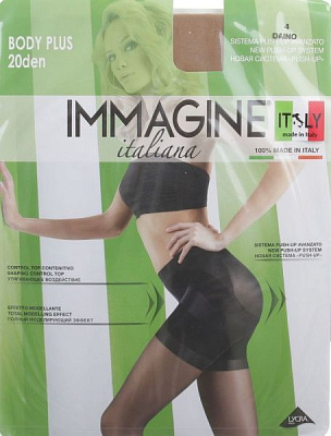Колготки Immagine Body plus daino р. 4 коричневый 1 шт. 
