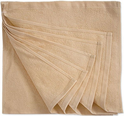 Салфетка махровая 30x30 см бежевый Ярослав 