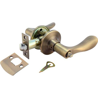 Ручка на розетці Apecs 891-03-AN WC антик