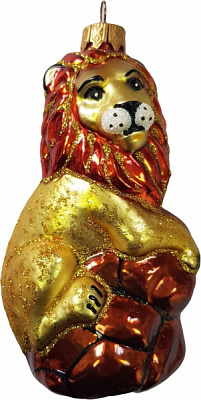 Ялинкова іграшка Юріта Лев A204 12,5 см