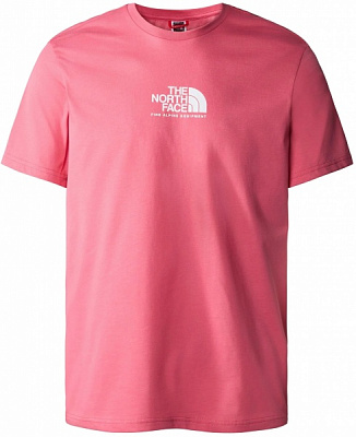 Футболка THE NORTH FACE M S/S FINE ALPINE EQUIPMENT TEE 3 NF0A4SZUN0T1 р.L червоний