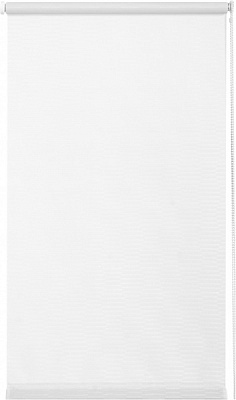 Ролета мини Delfa Жаккард Модерн 68x170 см белая 