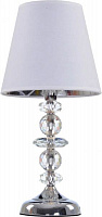 Настольная лампа декоративная Victoria Lighting Dominica/TL1 1x40 Вт E14 хром 