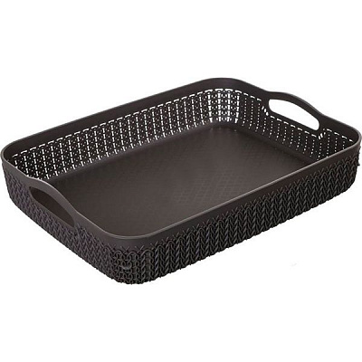 Органайзер пластиковий Curver 234674 Knit А4 прямокутний 70x350x270 мм