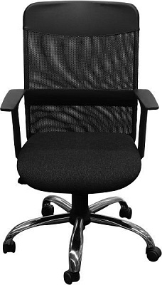 Крісло Nowy Styl Tempo GTP CHROME (CH) OH/5 ZT-24 ECO-30 чорний