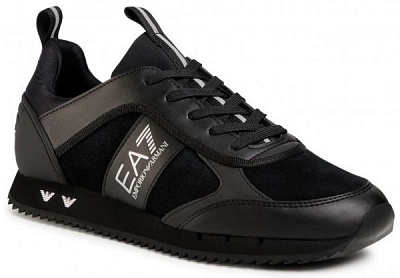 Кросівки EA7 Pvc/Plastic Sneaker X8X027-XK173-A083 р.US 9,5 чорний