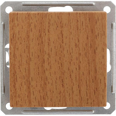 Вимикач одинарний перехресний W-59 VS716-158-8-86 бук