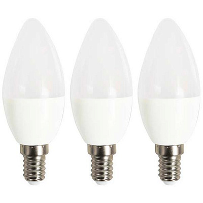 Лампа LED Feron Optima LB-537 C37 6 Вт E14 4000K 3 шт