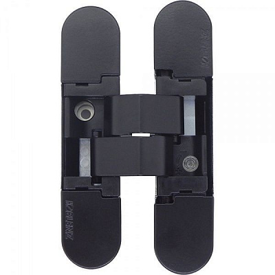 Петля Koblenz K1019 NR 110x24мм черный универсальная 1 шт.