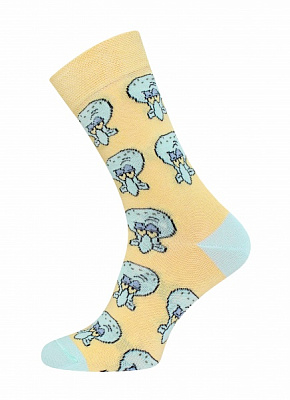 Носки мужские Брестские 4203 Spongebob (средней длины) 041 р.40-43 желтый