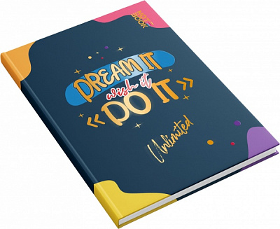 Блокнот В6 96 аркушів 1В2390 Dream it with do Аркуш