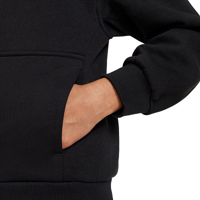 Джемпер Nike K NSCLUB FLC HD FZ LS LBR FD3004-010 р.XS черный