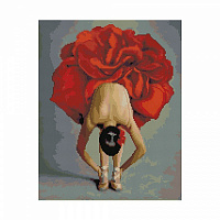 Картина стразами Балерина-цветок FA13209 Strateg 