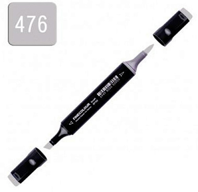 Маркер спиртовой FINECOLOUR EF102-476N оттеночный серый №5 